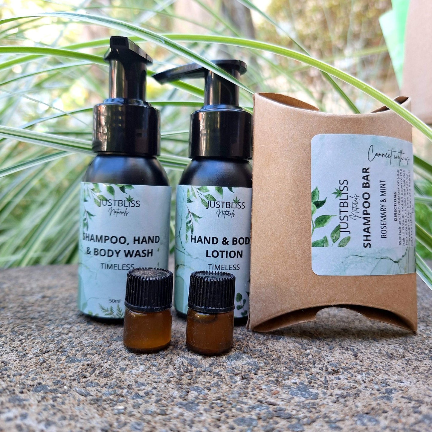 GIFT BOX: Starter Kit - Luxury Plant-Based Skincare & Body Care Samples