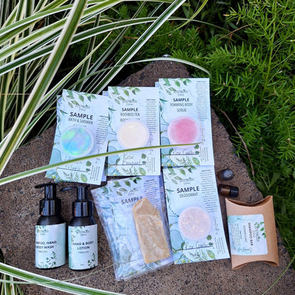 GIFT BOX: Starter Kit - Luxury Plant-Based Skincare & Body Care Samples