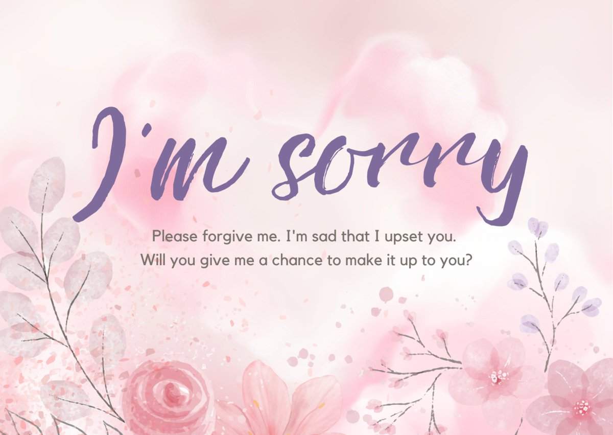 DIGITAL DOWNLOADS: Apology - JUSTBLiSS Naturals