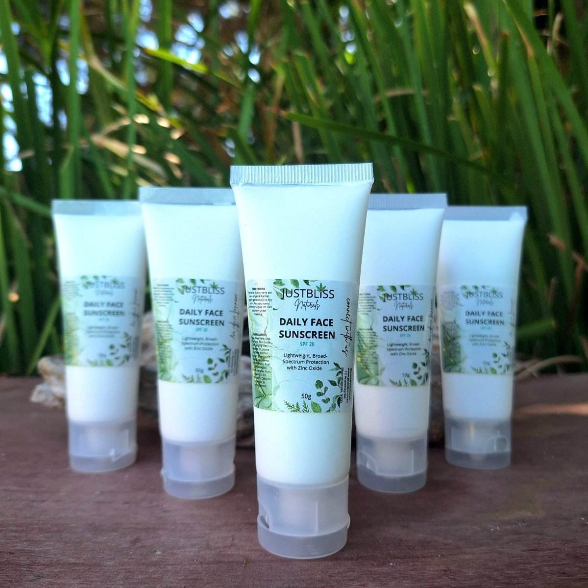 FACE: DAILY FACE SUNSCREEN - JUSTBLiSS Naturals