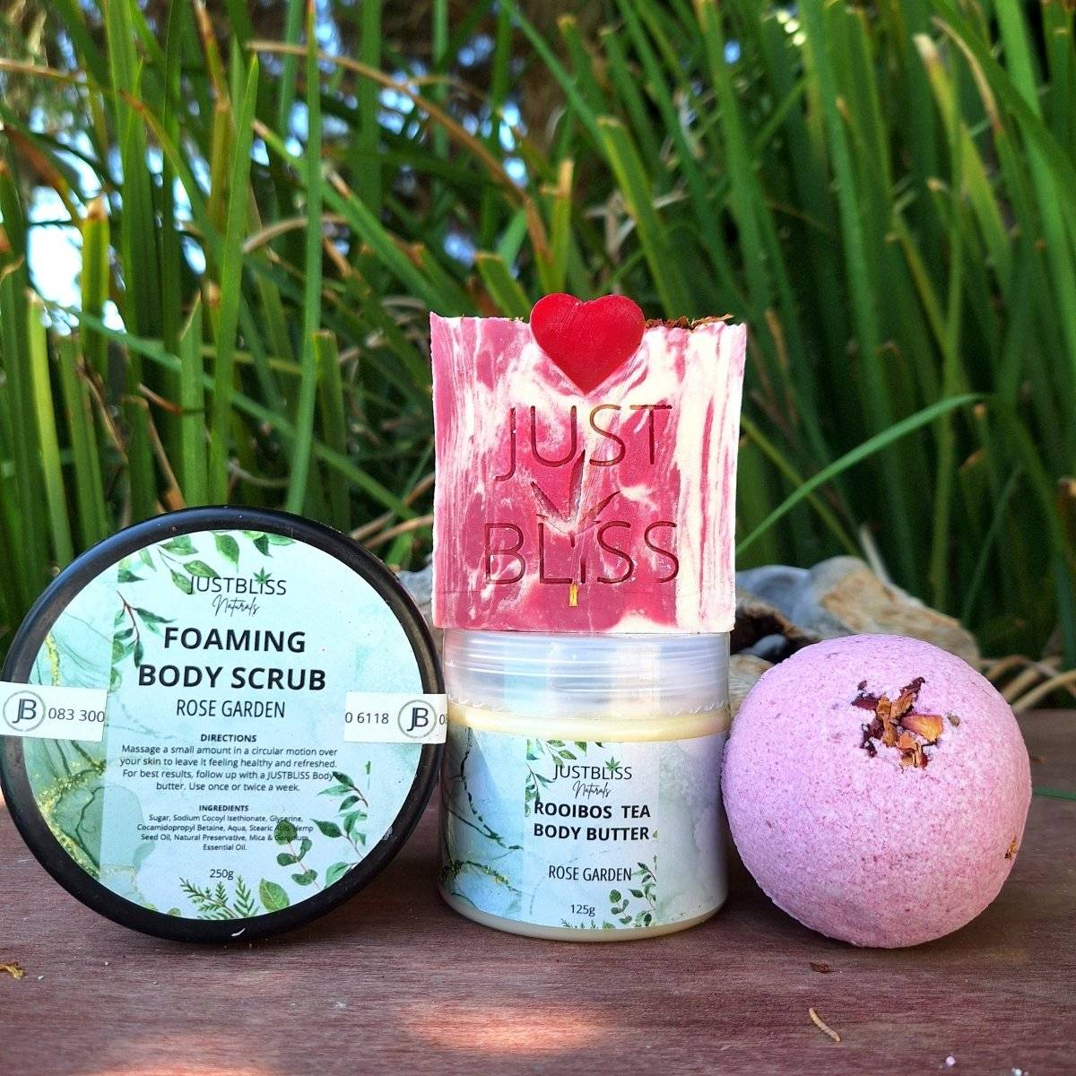 GIFT BOX: Be My Valentine (Rose Garden) - JUSTBLiSS Naturals