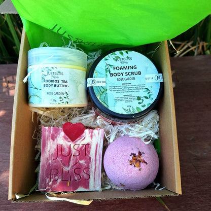 GIFT BOX: Be My Valentine (Rose Garden) - JUSTBLiSS Naturals