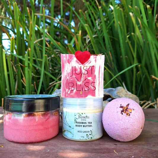 GIFT BOX: Be My Valentine (Rose Garden) - JUSTBLiSS Naturals