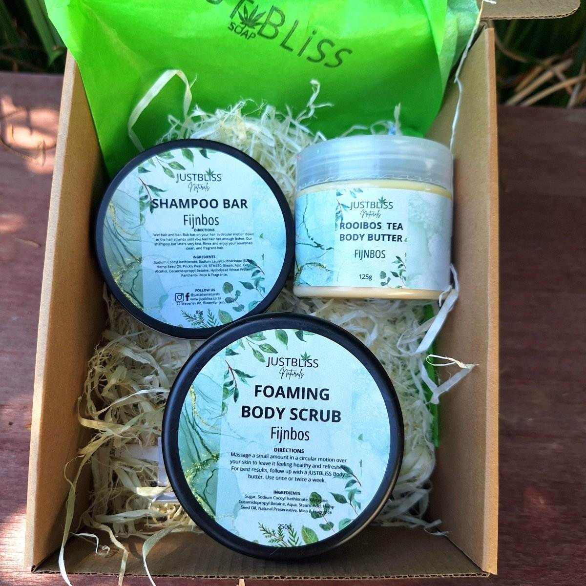 GIFT BOX: Fijnbos - JUSTBLiSS Naturals