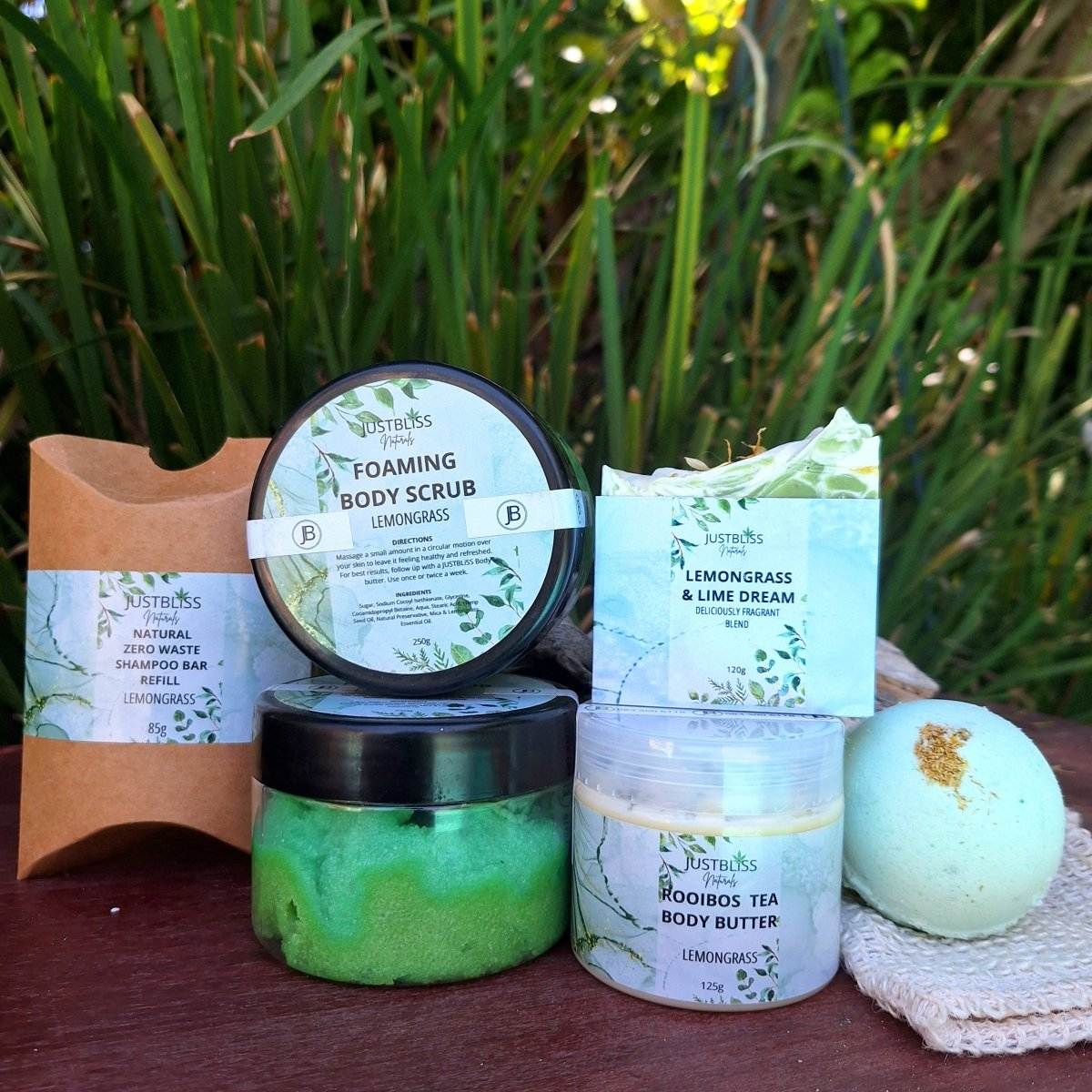 GIFT BOX: Lemongrass (Box 3) - JUSTBLiSS Naturals