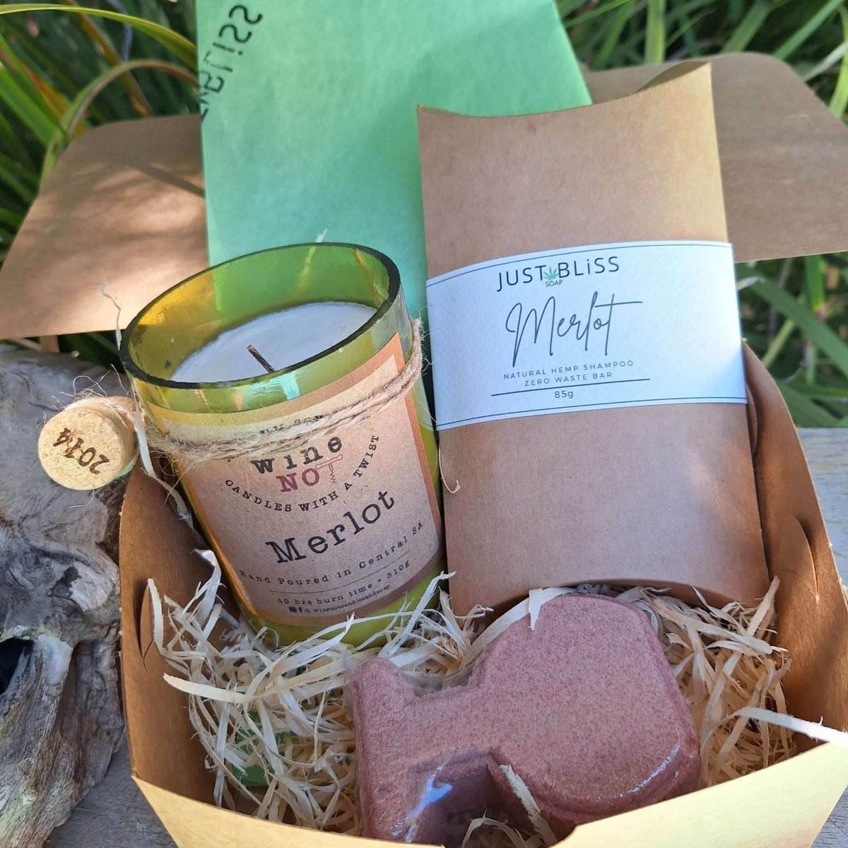 GIFT BOX: Merlot (Box:1) - JUSTBLiSS Naturals