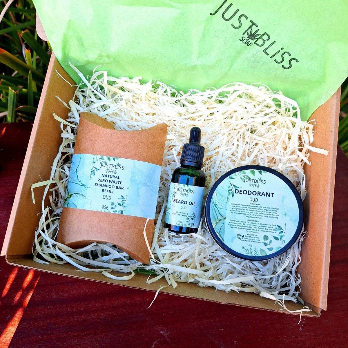 GIFT BOX: Oud (Box 3) - JUSTBLiSS Naturals