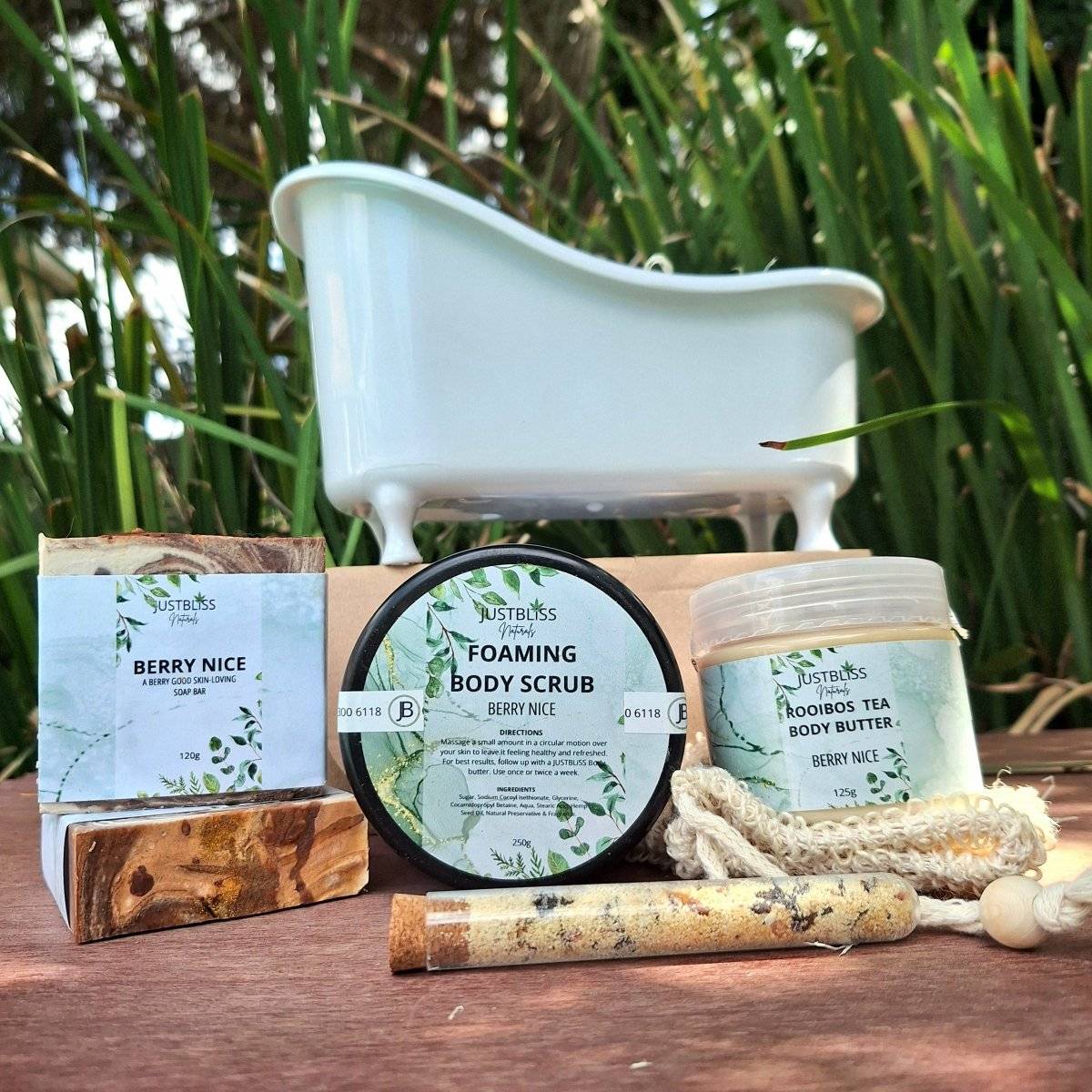 GIFT BOX: Spa in a Bath - JUSTBLiSS Naturals