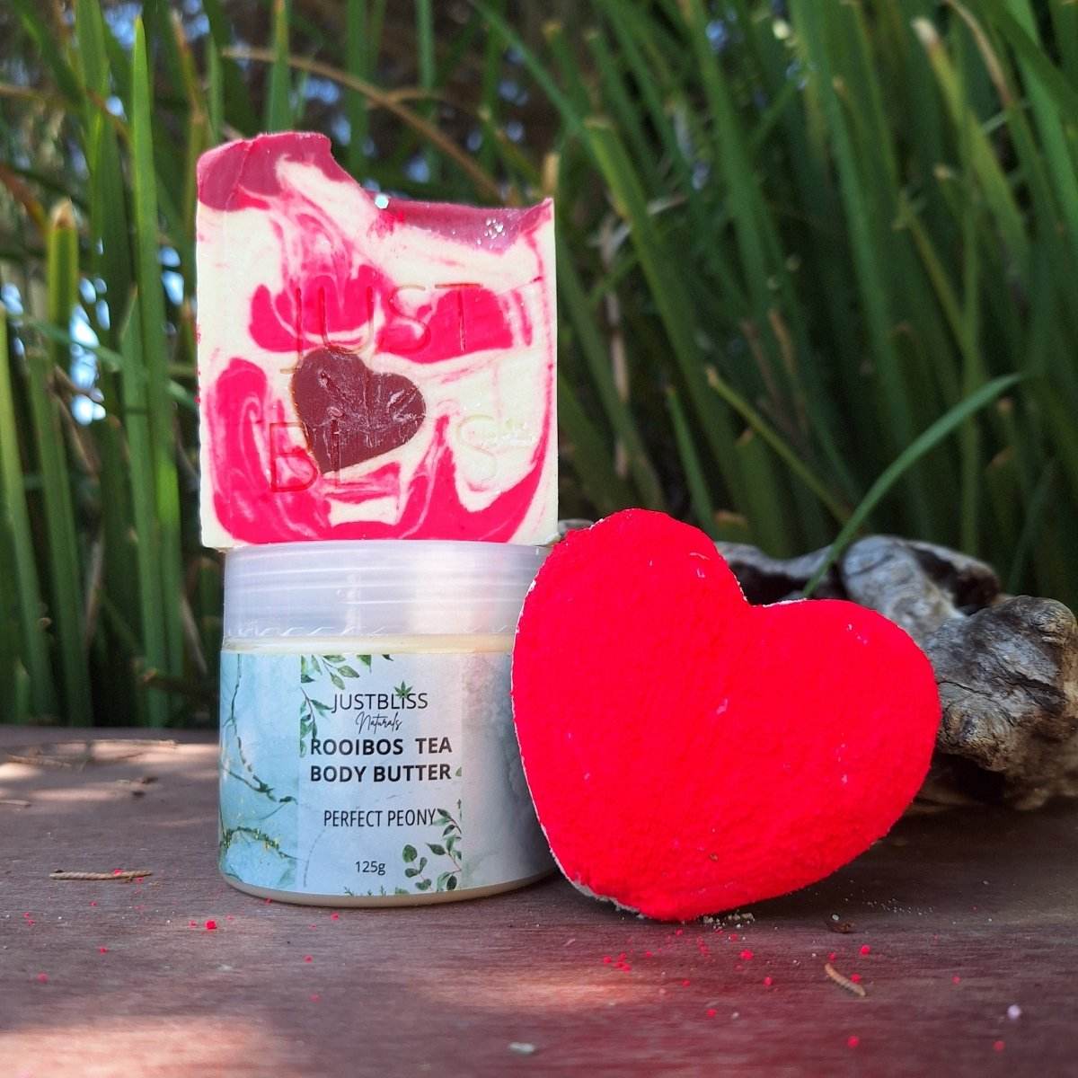 GIFT BOX: Valentines (Perfect Peony) - JUSTBLiSS Naturals