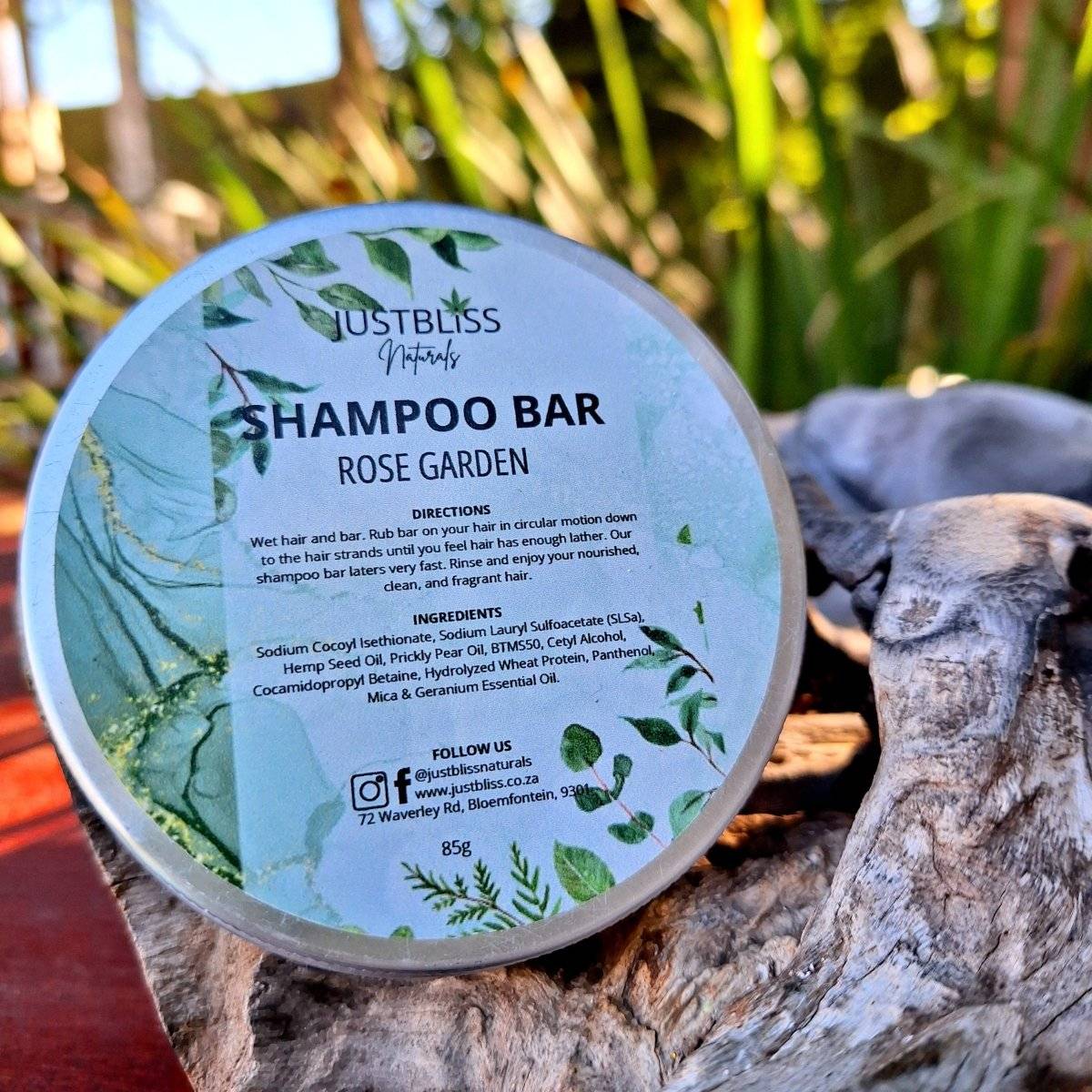 HAIR CARE: SHAMPOO BARS IN TIN - JUSTBLiSS Naturals