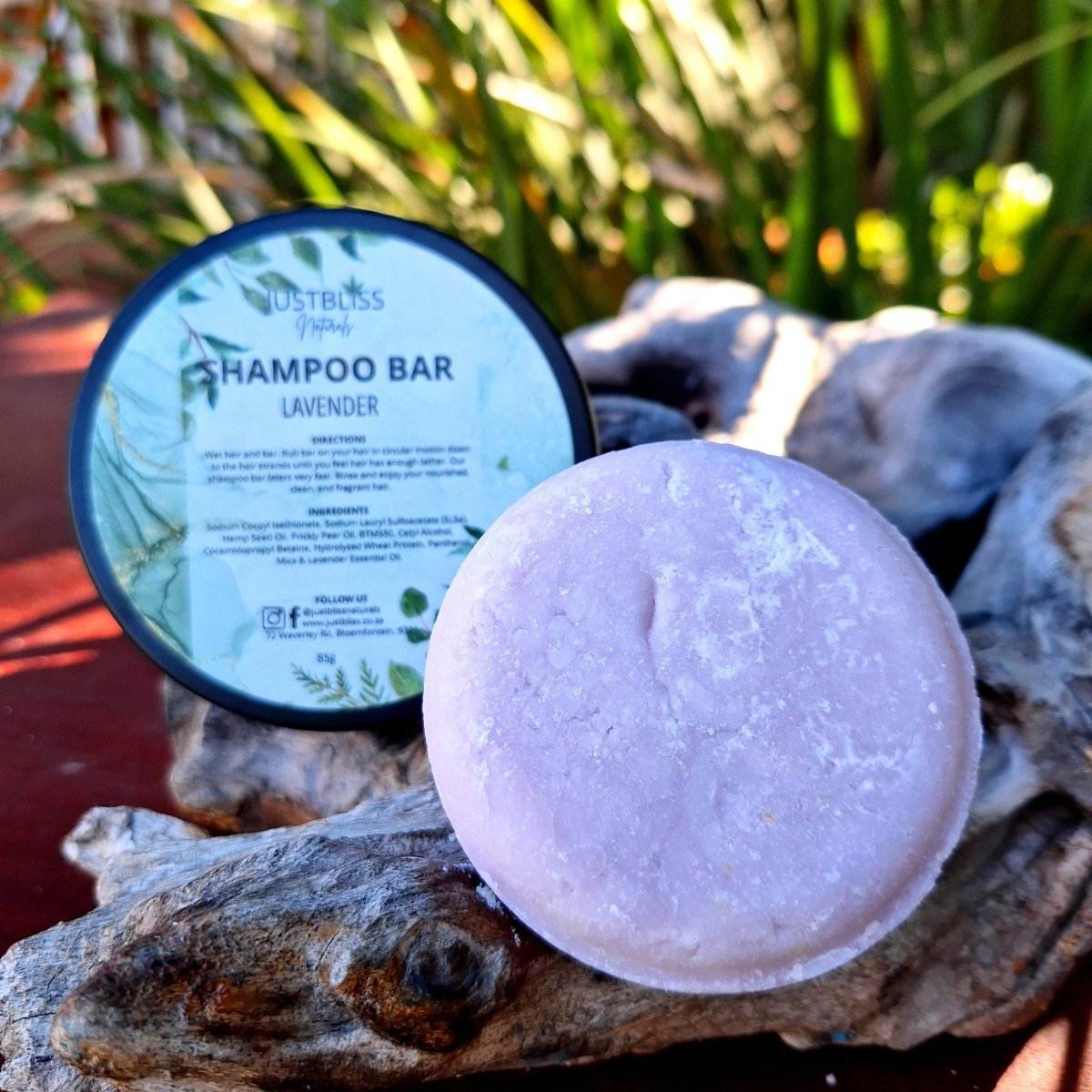 HAIR CARE: SHAMPOO BARS IN TIN - JUSTBLiSS Naturals