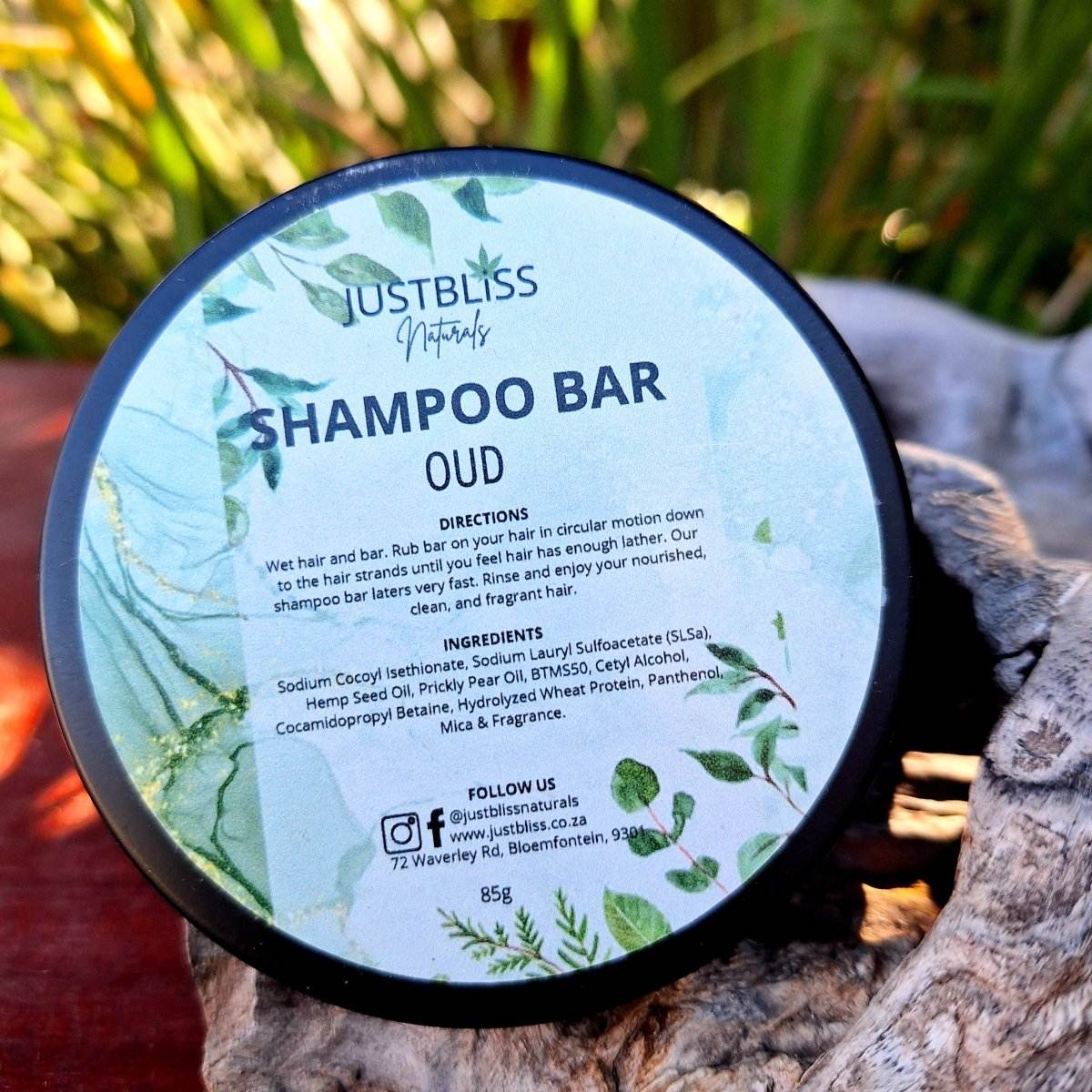 HAIR CARE: SHAMPOO BARS IN TIN - JUSTBLiSS Naturals