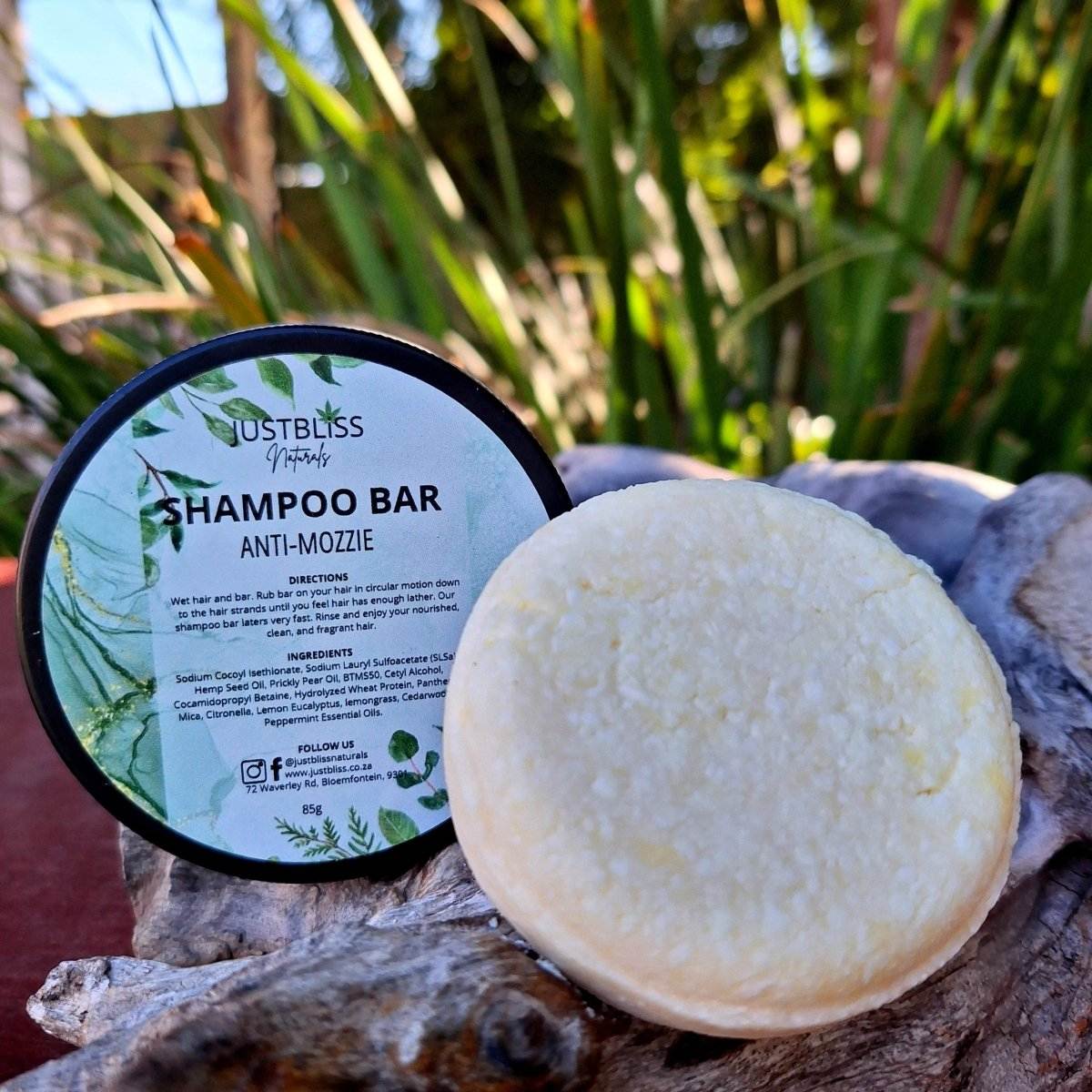 HAIR CARE: SHAMPOO BARS IN TIN - JUSTBLiSS Naturals