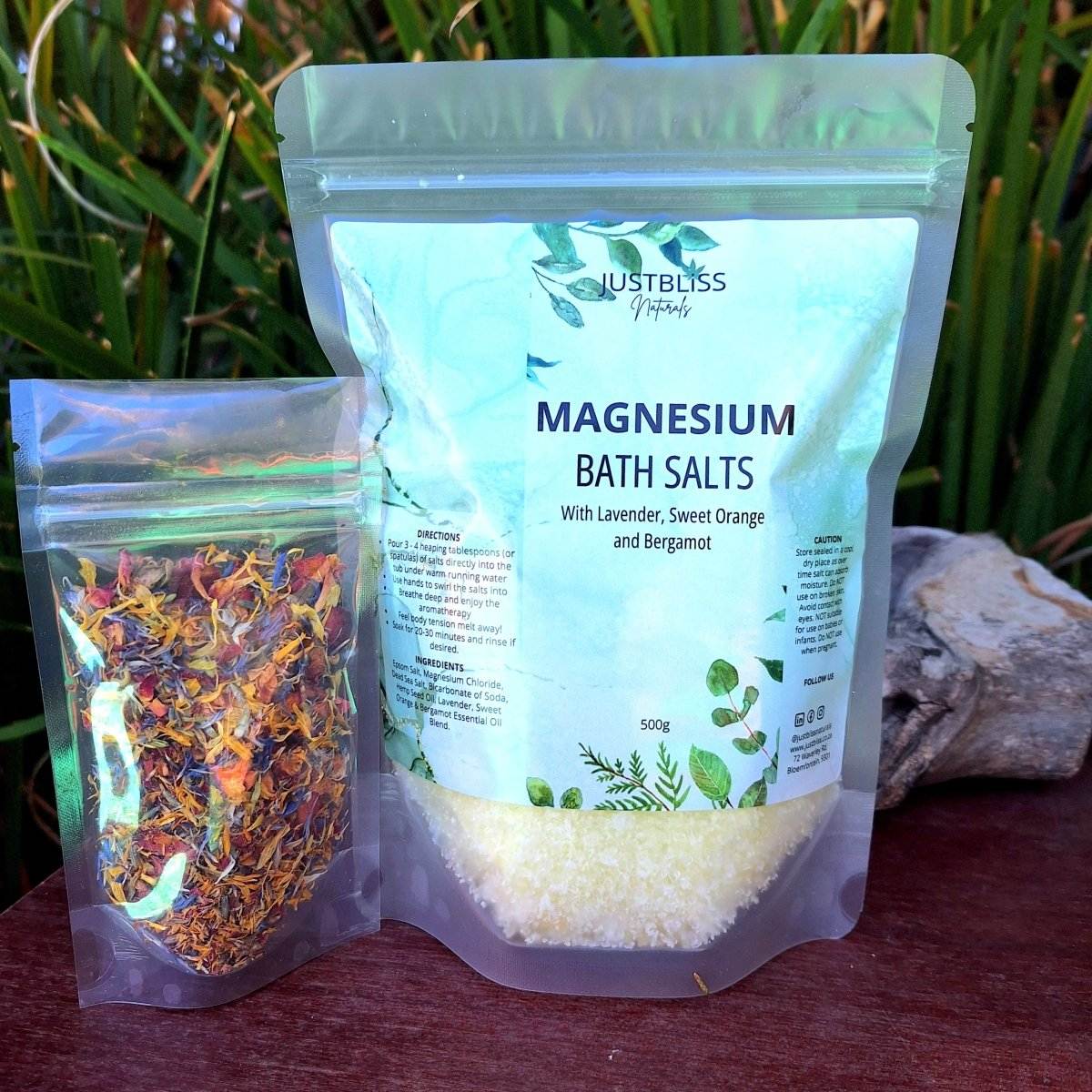 HEALTH: Magnesium Bath Salt - JUSTBLiSS Naturals