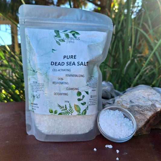 HEALTH: Pure Dead Sea Salt - JUSTBLiSS Naturals