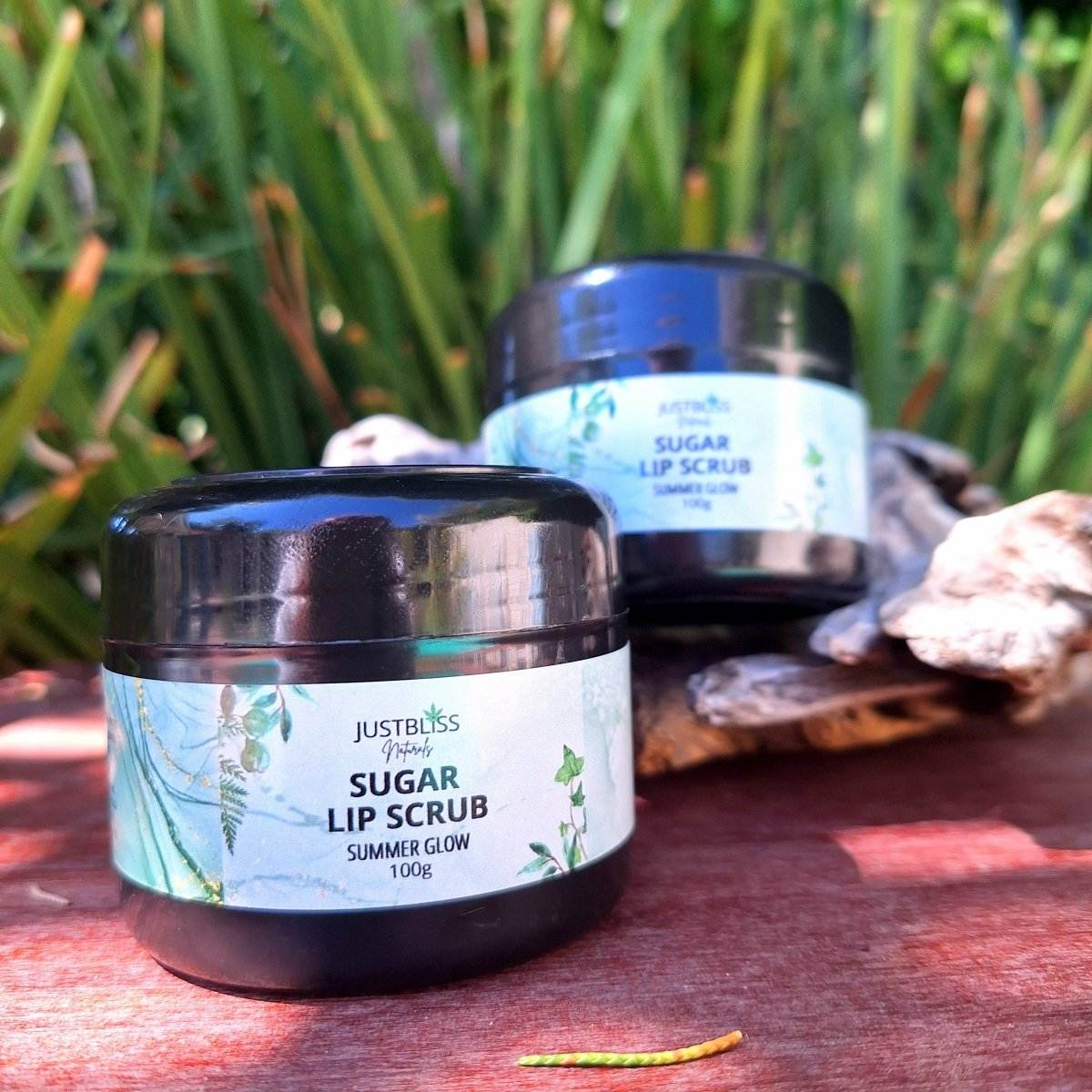 LIPS: Sugar Scrub (Summer Glow) - JUSTBLiSS Naturals