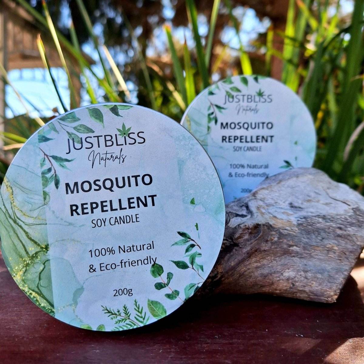 PAMPER CANDLE: Mosquito Repellant - JUSTBLiSS Naturals