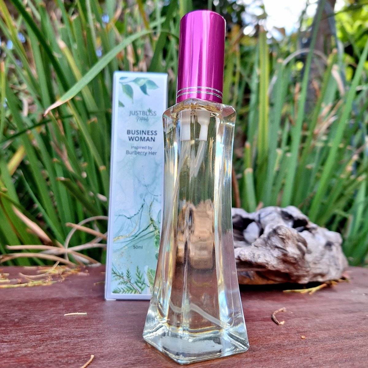 PERFUME: Business Woman (Inspired by Burberry Her) - 50ml - JUSTBLiSS Naturals