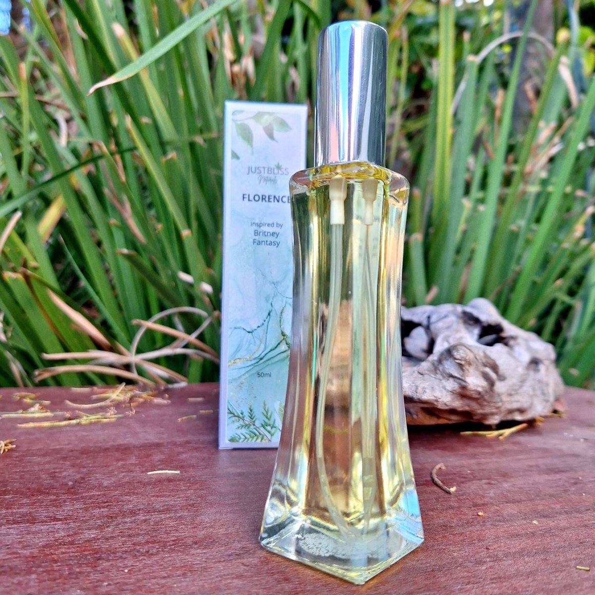 50ml Florence floral perfume with floral and fruity notes.