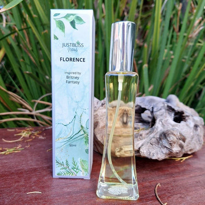 50ml Florence floral perfume, with floral and fruity notes.