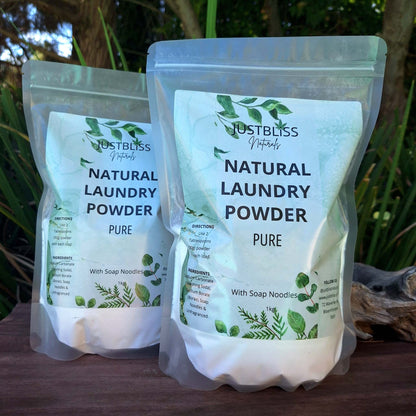 HOME: Natural Laundry Powder - Pure - Gentle for Sensitive Skin