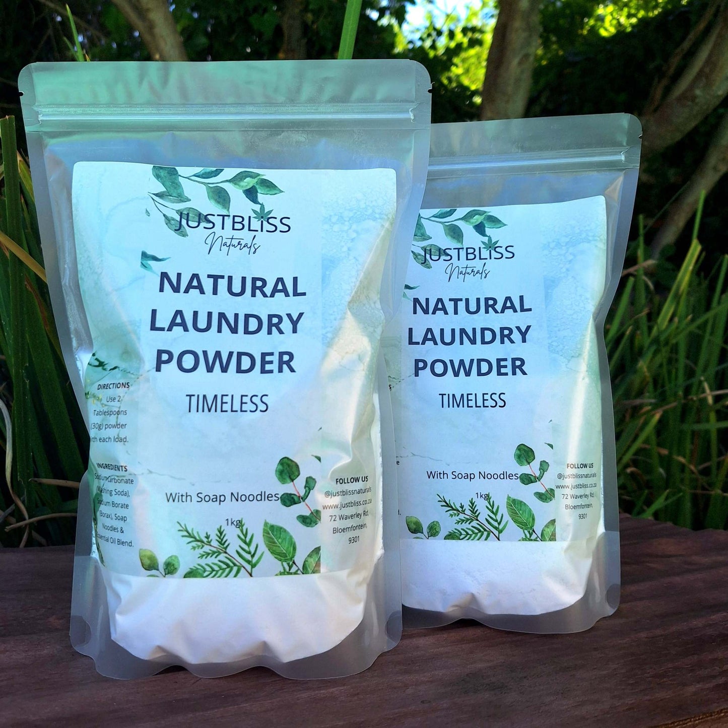 HOME: Natural Laundry Powder - Plant-Based & Eco-friendly - Timeless