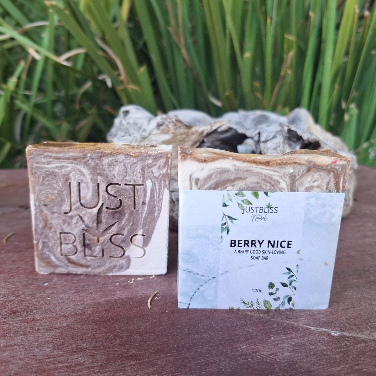 SOAP BAR: Berry Nice - JUSTBLiSS Naturals