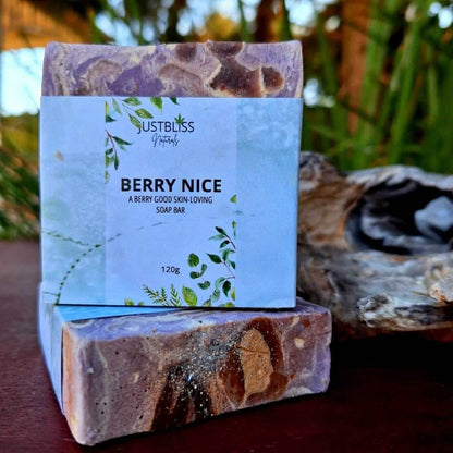 SOAP BAR: Berry Nice - JUSTBLiSS Naturals