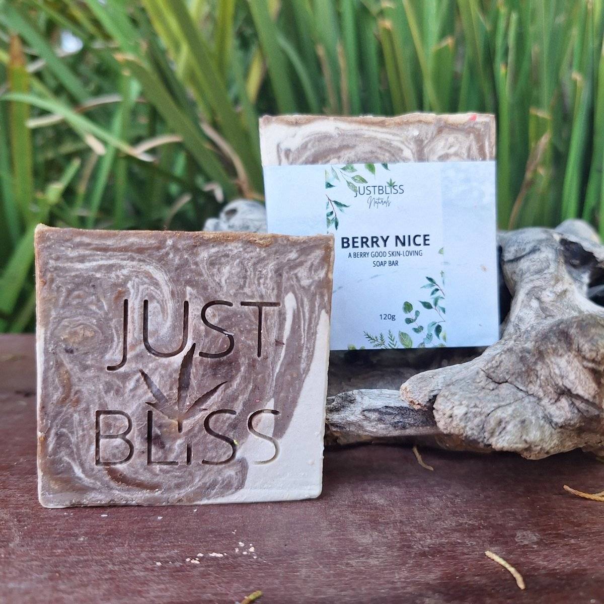 SOAP BAR: Berry Nice - JUSTBLiSS Naturals