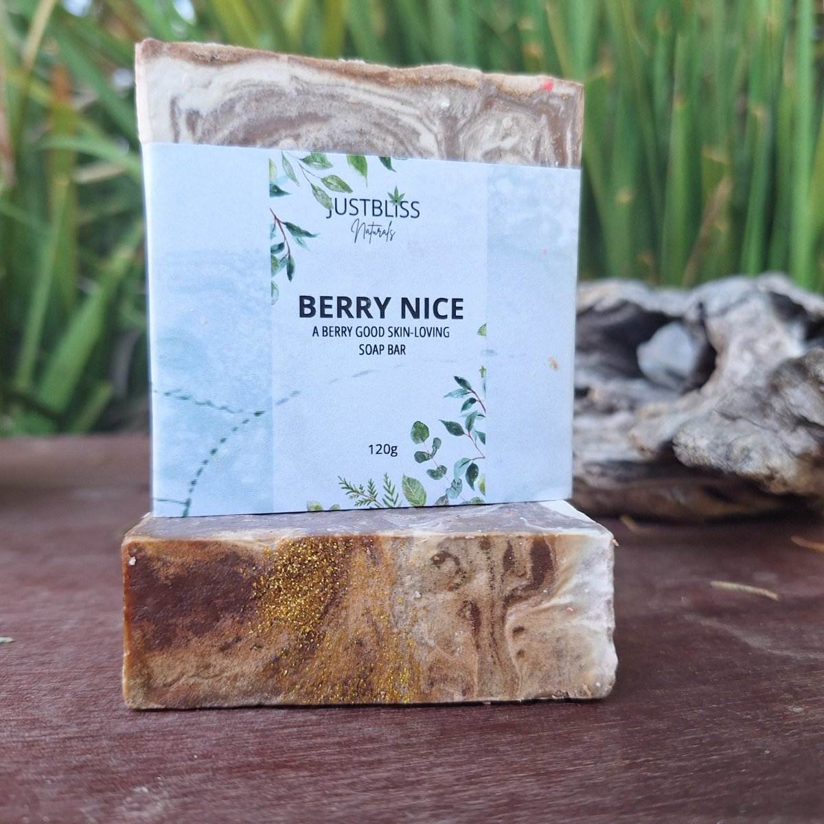 SOAP BAR: Berry Nice - JUSTBLiSS Naturals