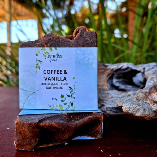 SOAP BAR: Coffee & Vanilla - JUSTBLiSS Naturals