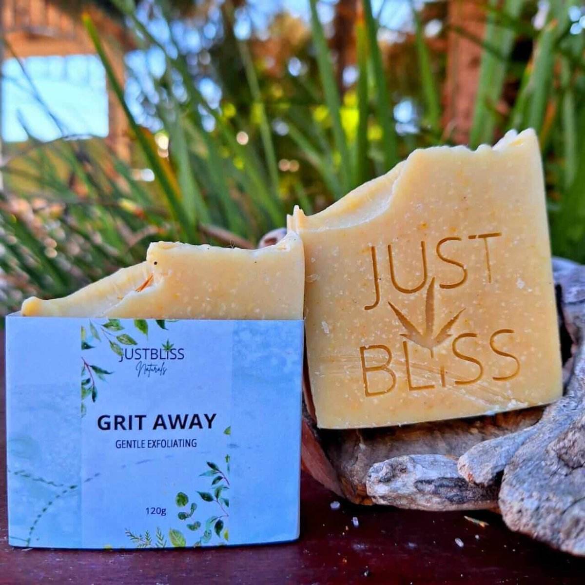 SOAP BAR: Grit Away - JUSTBLiSS Naturals