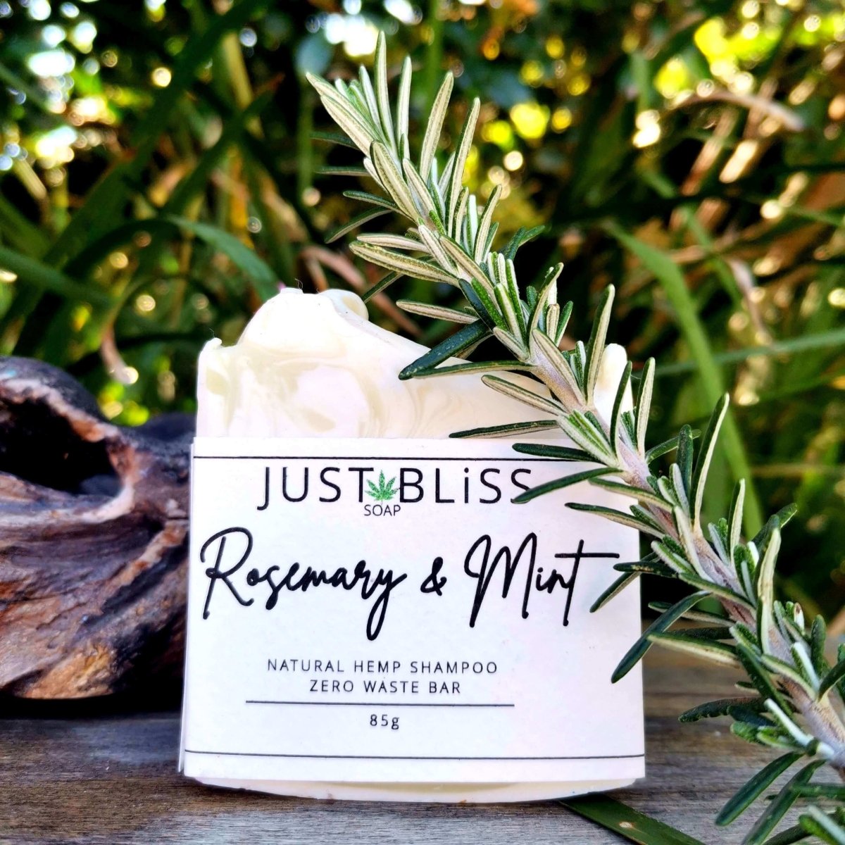 SOAP BAR: Rosemary & Mint - JUSTBLiSS Naturals