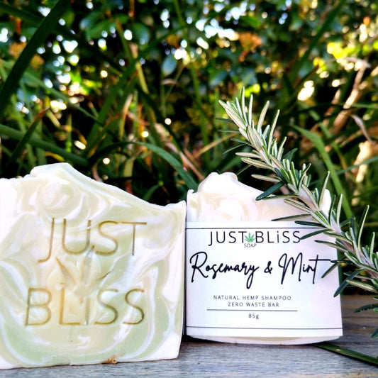 SOAP BAR: Rosemary & Mint - JUSTBLiSS Naturals