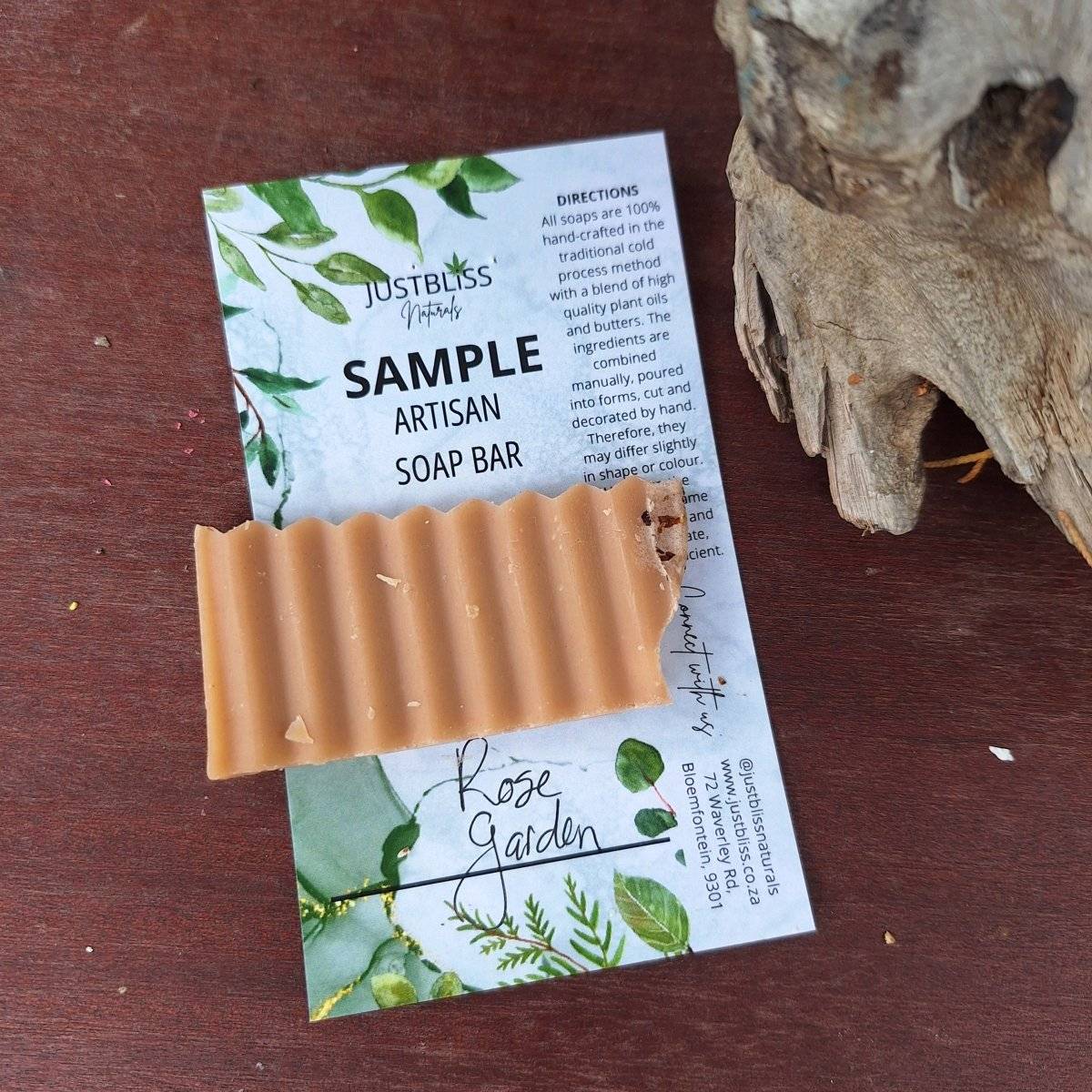 SOAP BAR: Sample - JUSTBLiSS Naturals