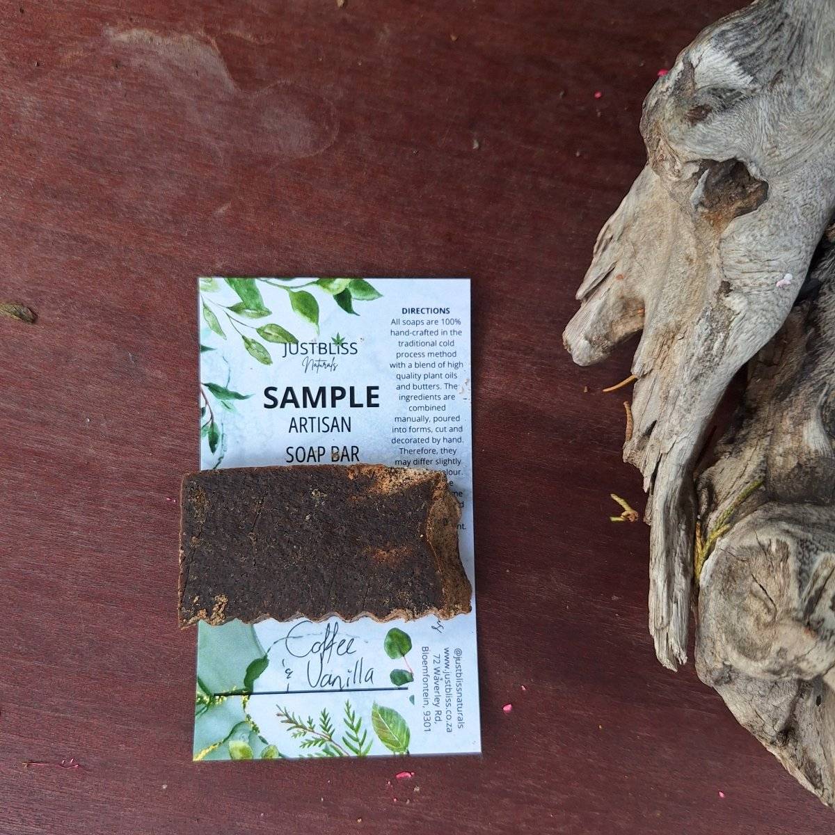 SOAP BAR: Sample - JUSTBLiSS Naturals