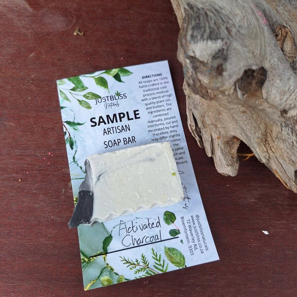 SOAP BAR: Sample - JUSTBLiSS Naturals