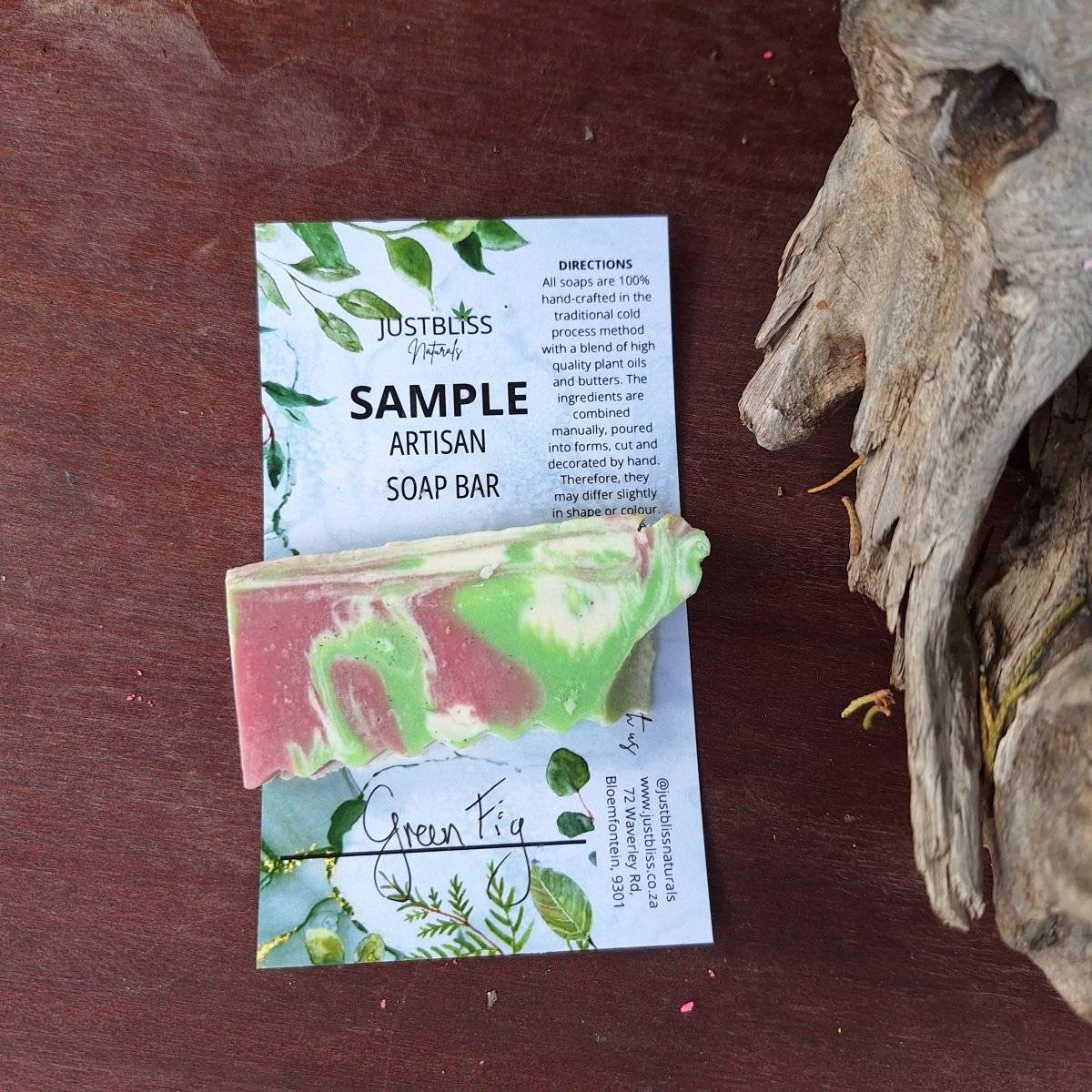 SOAP BAR: Sample - JUSTBLiSS Naturals