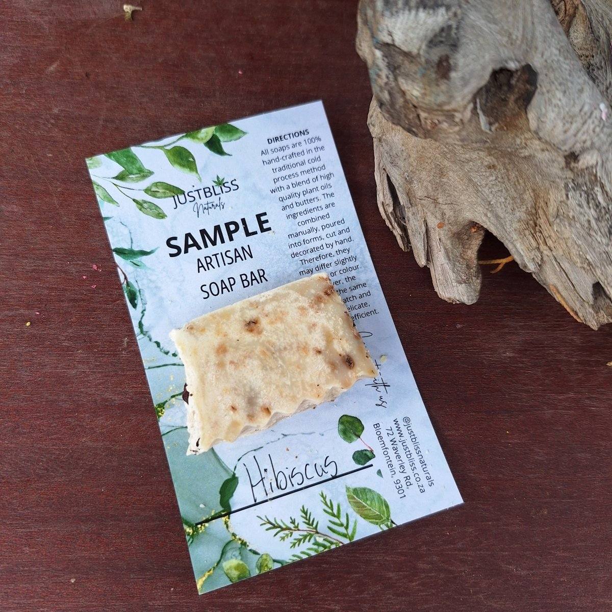 SOAP BAR: Sample - JUSTBLiSS Naturals