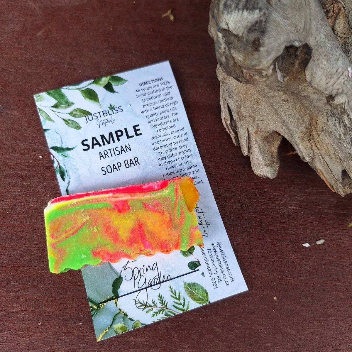 SOAP BAR: Sample - JUSTBLiSS Naturals