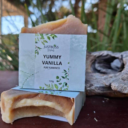 SOAP BAR: Yummy Vanilla - JUSTBLiSS Naturals