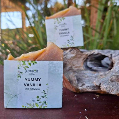 SOAP BAR: Yummy Vanilla - JUSTBLiSS Naturals