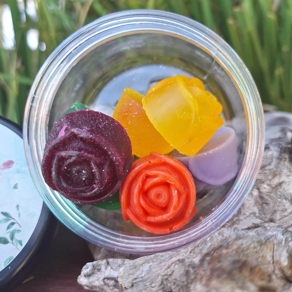 SOAPs IN A JAR: A Rose for you (Glycerine) - JUSTBLiSS Naturals